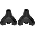 thumbnail image 1 of y 2 Pack Walking Stick Tips Cane Replacement Tips, Walking Cane Accessories, 3/4 Inch Cane Tips for Walking Sticks, Anti-Slip Walking Cane Pad, Natural Rubber Cane Foot Pads, Black (2 Count), 1 of 5