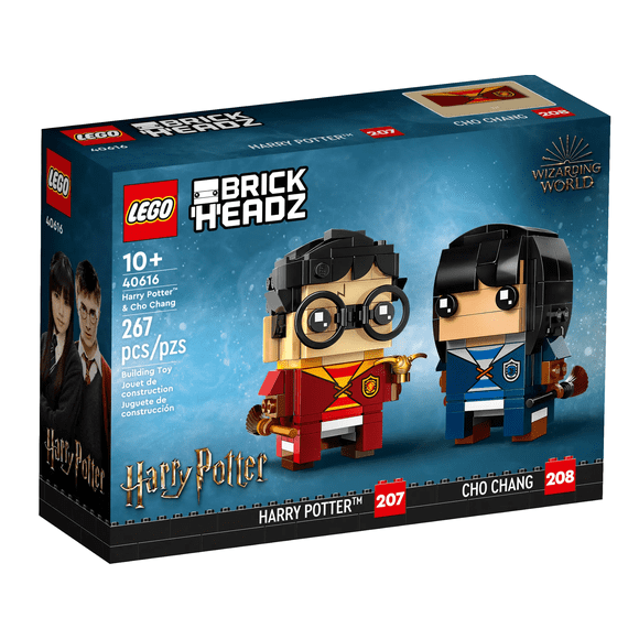 LEGO 40616 Harry Potter and Cho Chang Brickheadz Wizarding World, 267 Pieces