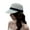 White_One Size, variant on Sun Hat Sun Protection Wide Brim Windproof Anti-UV Adjustable Bee Decoration Hand Weaving Sun Visor Hat Daily Accessory