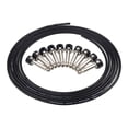 thumbnail image 1 of Solderless Guitar Pedal Patch Cable Set Convenient Assembly 10ft Wire DIY Patch, 1 of 8