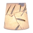 thumbnail image 4 of Aspen Creative 32720-2 Small Hardback Empire Shape Chandelier Set (2 Pack), Transitional Design in Off White, 4" Bottom Width (3" x 4" x 4") Clip ON LAMP Shade, 4 of 4
