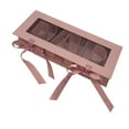 thumbnail image 4 of Caja de flores vacías en forma de carta de papá Caja de regalo rellena Día Bolsa Eternal Jabón para decoración de bricolaje Valentín Fiestas rosa, 4 of 8