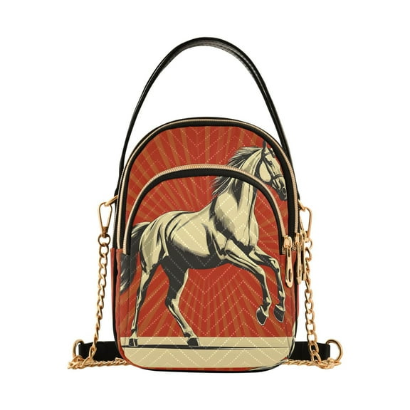 ALAZA Chain Crossbody Bags for Women Unicorn-a1 Shoulder Handbag Phone Purse