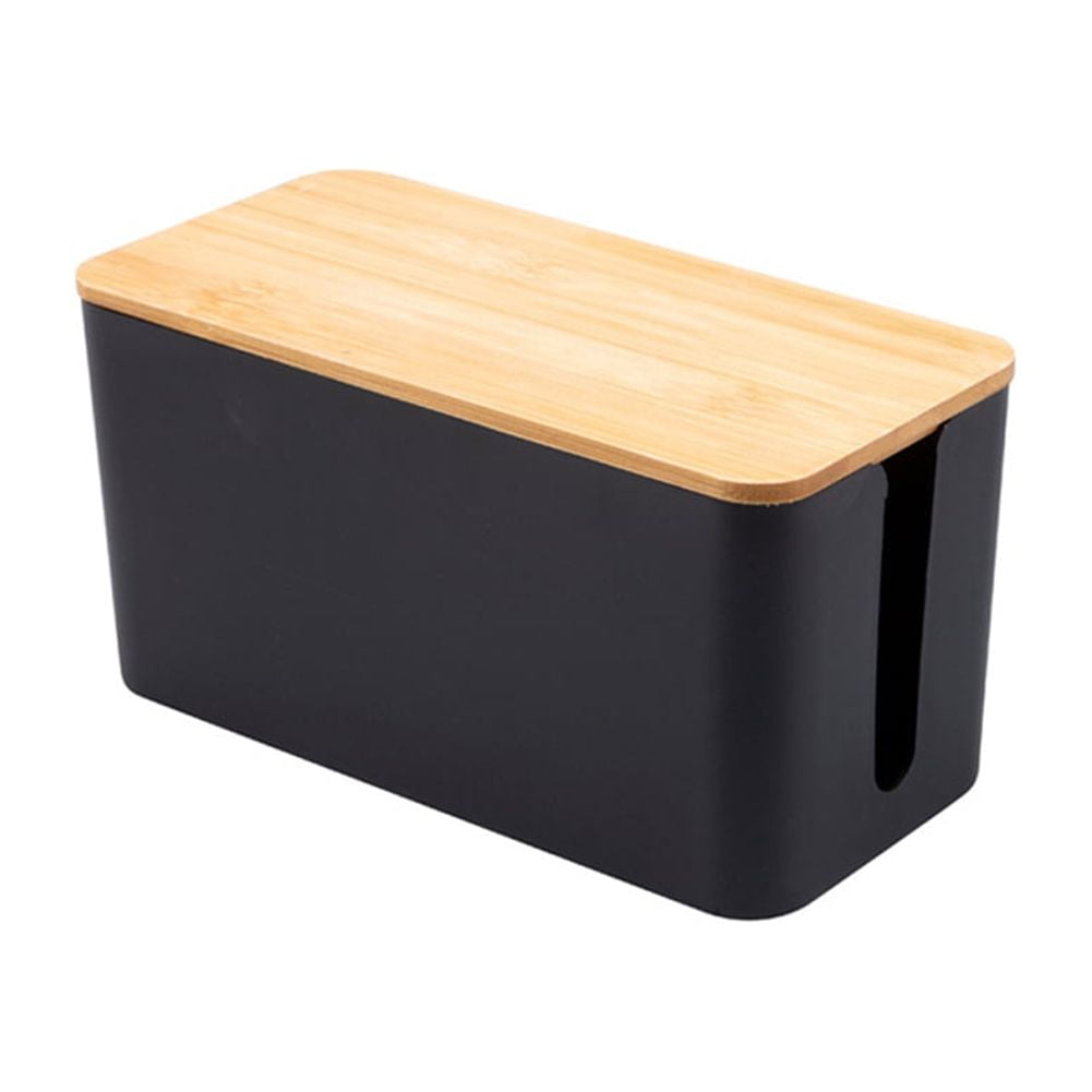 KYAIGUO Cable Management Boxes Stylish Cord Organizer and Cable Storage Boxes Cord Boxes to Hide Power Outlets