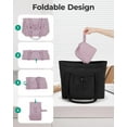 thumbnail image 4 of CNV Tote Bag for Women, Tote Shoulder Bag with Laptop Compartment and Zipper Handbag for Travel, Work, 4 of 12