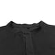 thumbnail image 4 of Tops para hombre, blusas y camisas de manga corta con cuello redondo para hombre, jersey informal de medio botón con cuello redondo y manga corta de color liso a la moda para hombre, top de poliéster, 4 of 8