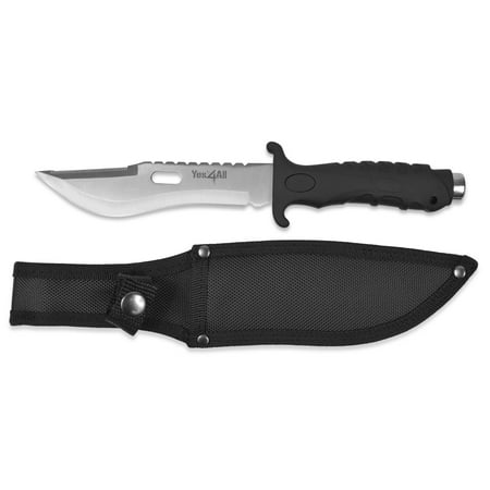 Yes4All Camping Fixed Blade Knife with Sheath - Tactical Knife (Best Tactical Fixed Blade Knife)