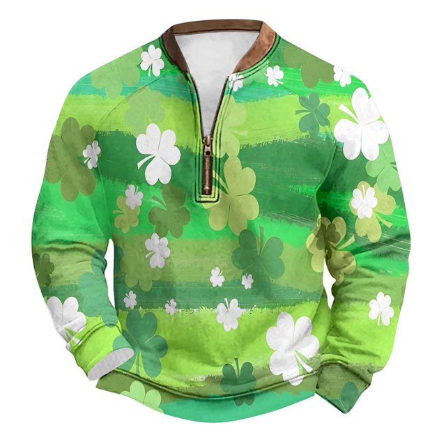 Blusas y camisas de manga larga con cuello redondo Sudadera con capucha de cuello redondo para hombre Jersey estampado Top de manga larga Blusa de poliéster para hombre
