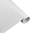 thumbnail image 1 of Soumake 20x127cm Car Styling DIY Carbon Fiber Wrap Film Motorcycle Auto Sticker Decal, 1 of 8