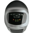 thumbnail image 6 of Lasko 22" 1500W Oscillating 2- Speed Ceramic Tower Space Heater with Remote, Gray, 5538, 6 of 13