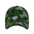thumbnail image 2 of Fotbe Tropical Leaves1 Baseball Cap, Tropical Leaves1 Print Dad Hat,Outdoor Hat,Adjustable Sports Cap, Perfect For Activities, 2 of 9