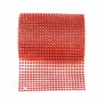 thumbnail image 1 of Cinta de malla con 24 filas de diamantes de imitación, 5 yardas, para manualidades, color rojo, 1 of 7