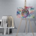 thumbnail image 4 of Hippie Exotic Shorthair Portrait Watercolor Tie-Dye Vintage Styles Horizontal Matte Canvas Poster Cat Lover Kitten Owner Gifts Wall Art Home Decor - 00014, 4 of 5