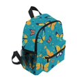 thumbnail image 2 of ALAZA Butterfly and Floral School Backpack Small Bookbag Mini Bags, 2 of 6