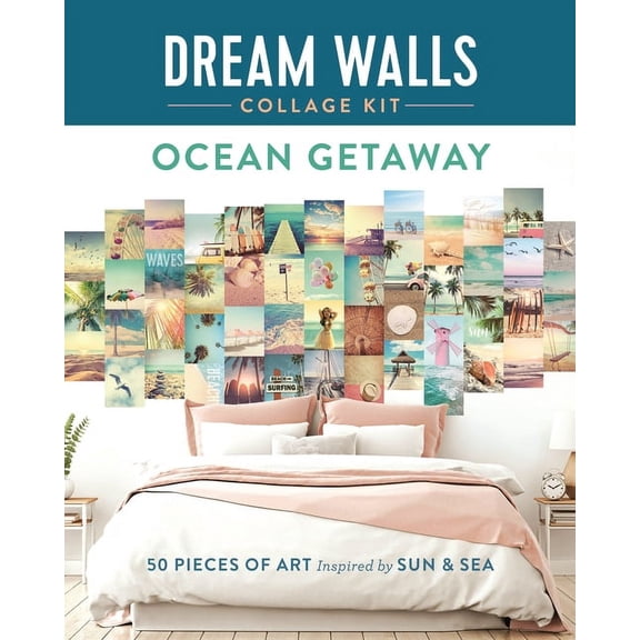 Dream Walls Collage Kit: Ocean Getaway: 50 Pieces of Art Inspired by Sun and Sea