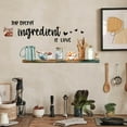 thumbnail image 7 of Kitchen Wall Sticker Colorful Wall Decal Inspirational Kitchen Quotes Vinyl Wall Decals Wall Decor Art This Kitchen is Seasoned with Love Quotes Wall Decal diy, 7 of 7