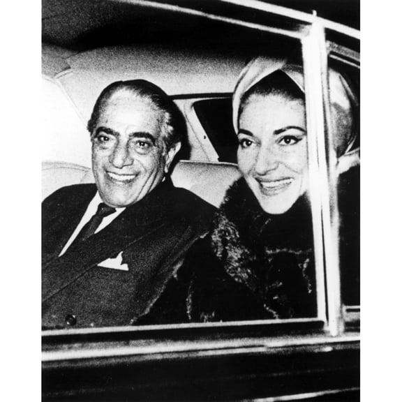 Aristotle Onassis And Maria Callas In The Early 1960S History (24 x 36)