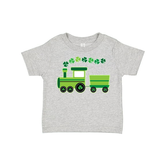 Inktastic St Patricks Irish Shamrock Train Boys or Girls Toddler T-Shirt
