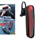 thumbnail image 5 of Auricular Bluetooth E1 V5.0 manos libres inalámbrico con micrófono para conducción Negro rojo, 5 of 8