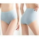 thumbnail image 3 of Bragas De Algodón De Cintura Alta De Talla Grande Para Mujer, 3 of 8