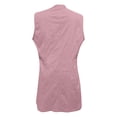 thumbnail image 4 of Short Sets for Women Sleeveless V Neck Long Cardigan Vest and Shorts 2 Piece Matching Set Business Casual Work Sets, 4 of 5