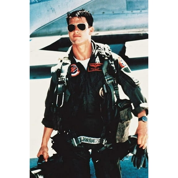 Tom Cruise Top Gun 24X36 Poster Flying Outfit Sunglasse
