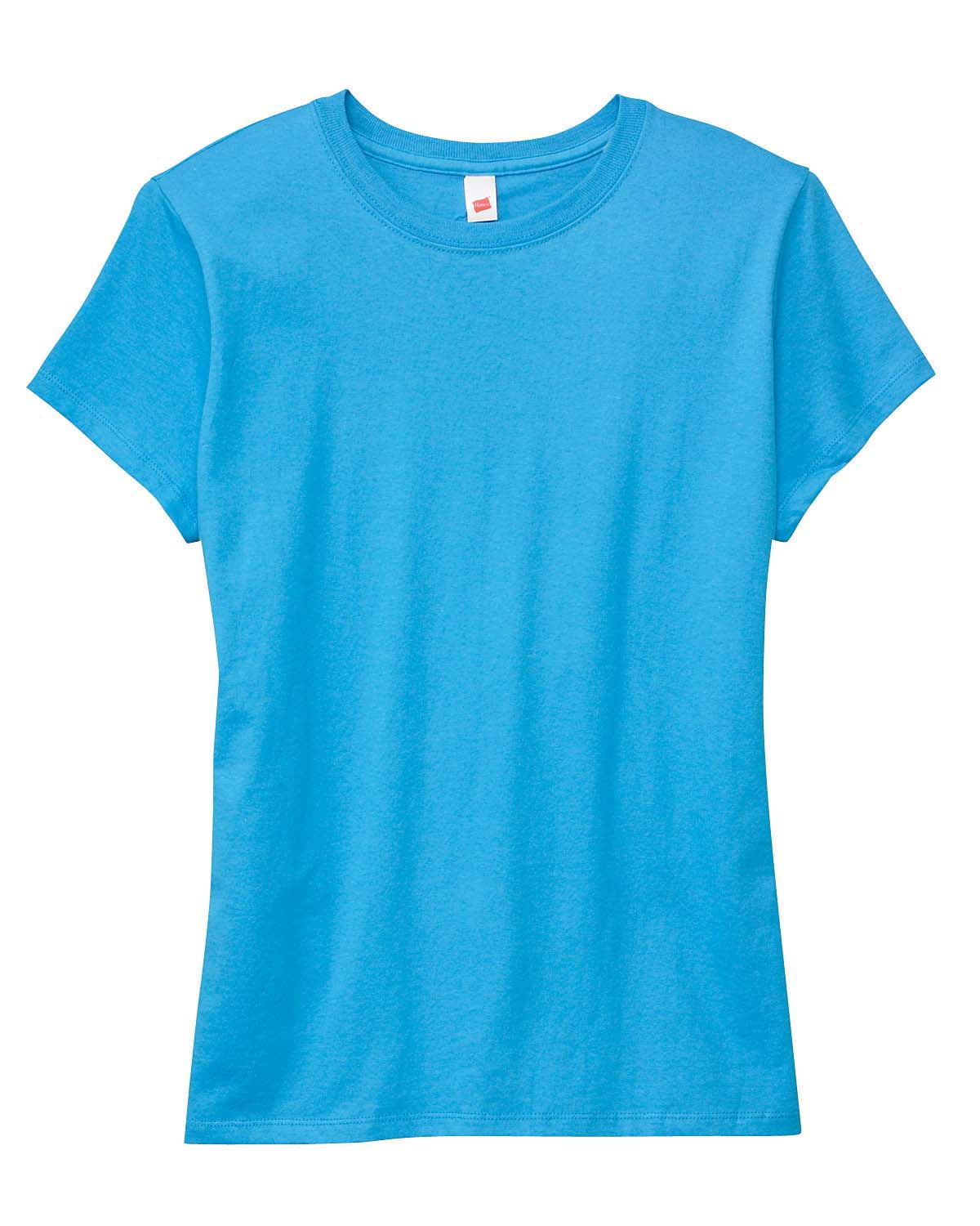 Hanes - Hanes 5680 T-Shirt Ladies' 5 oz. ComfortSoft Cotton - Walmart
