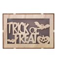 thumbnail image 2 of Xihbxyly Lámpara Vintage de Halloween con Colgante de Madera Hueca, Grabado Acrílico Led, Ambiente Festivo Acogedor, Decoración para Fiestas En Discotecas, Accesorio de Cosplay para Cumpleaños, 17 X, 2 of 2