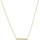 thumbnail image 1 of Mini Collar de Barra Horizontal en Oro, Oro Rosa o Plata Minimalista, joyería Delicada Dorado, 1 of 4