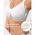 thumbnail image 6 of MINTREUS Bras for Women Supportive Wireless Push Up Bras Comfort No Underwire Full Coverage Seamless, 6 of 9