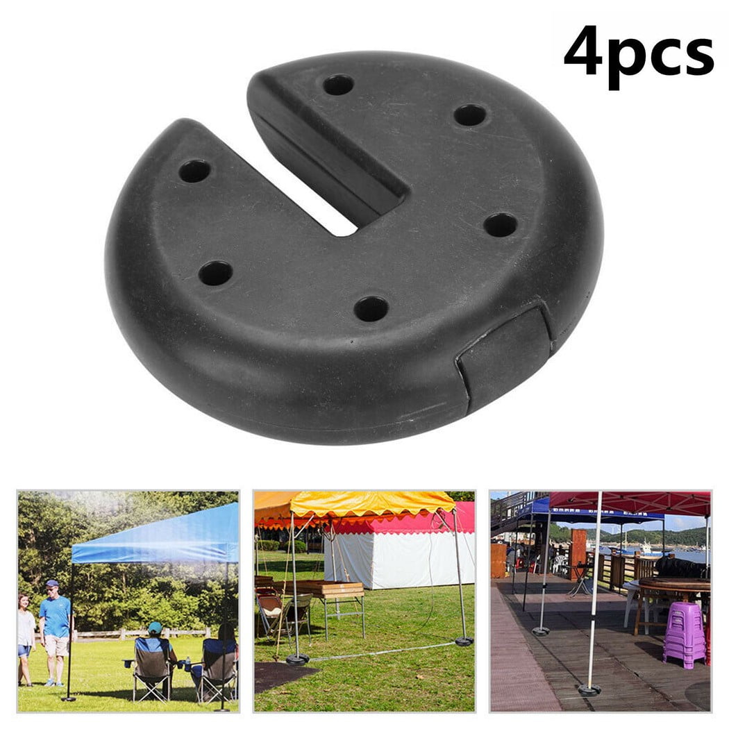 4Pcs Outdoor Canopy Tent Leg Weights Heavy Duty Anchor Stand Umbrella Gazebo Base