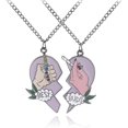 thumbnail image 4 of Set de collares Best Buds Friends para niñas adolescentes BFF Chic H, 4 of 4