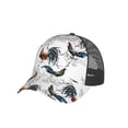 thumbnail image 7 of Picia Cool Chicken Pattern Trucker Hat,Baseball Cap,Sun Protection Cap,Stylish Headwear,Leisure Cap,Outdoor Sports Cap, 7 of 7