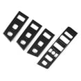 thumbnail image 1 of Window Switch Panel Decor Car Interior Decoration 4pcs Carbon Fiber Style Window Switch Panel Cover Trim Fits For Range Rover Evoque L551 2020, 1 of 8