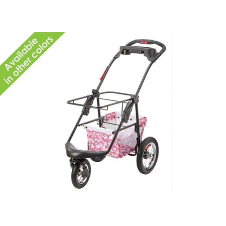 UPC: 0855450008331 | Petique 5-in-1 Pet Stroller Frame ONLY! – Pink Camo