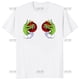 thumbnail image 1 of Feliz Navidad beber dibujos animados Grinches camiseta mujer Palma impresa camiseta hombres clásico cuello redondo patrón suelto camisa regalo Tops, 1 of 4