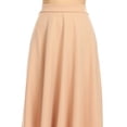 thumbnail image 6 of Women's Flared Lightweight Elastic Midi A-Line Skirt, Comfortable and Stylish Skirt, 6 of 8