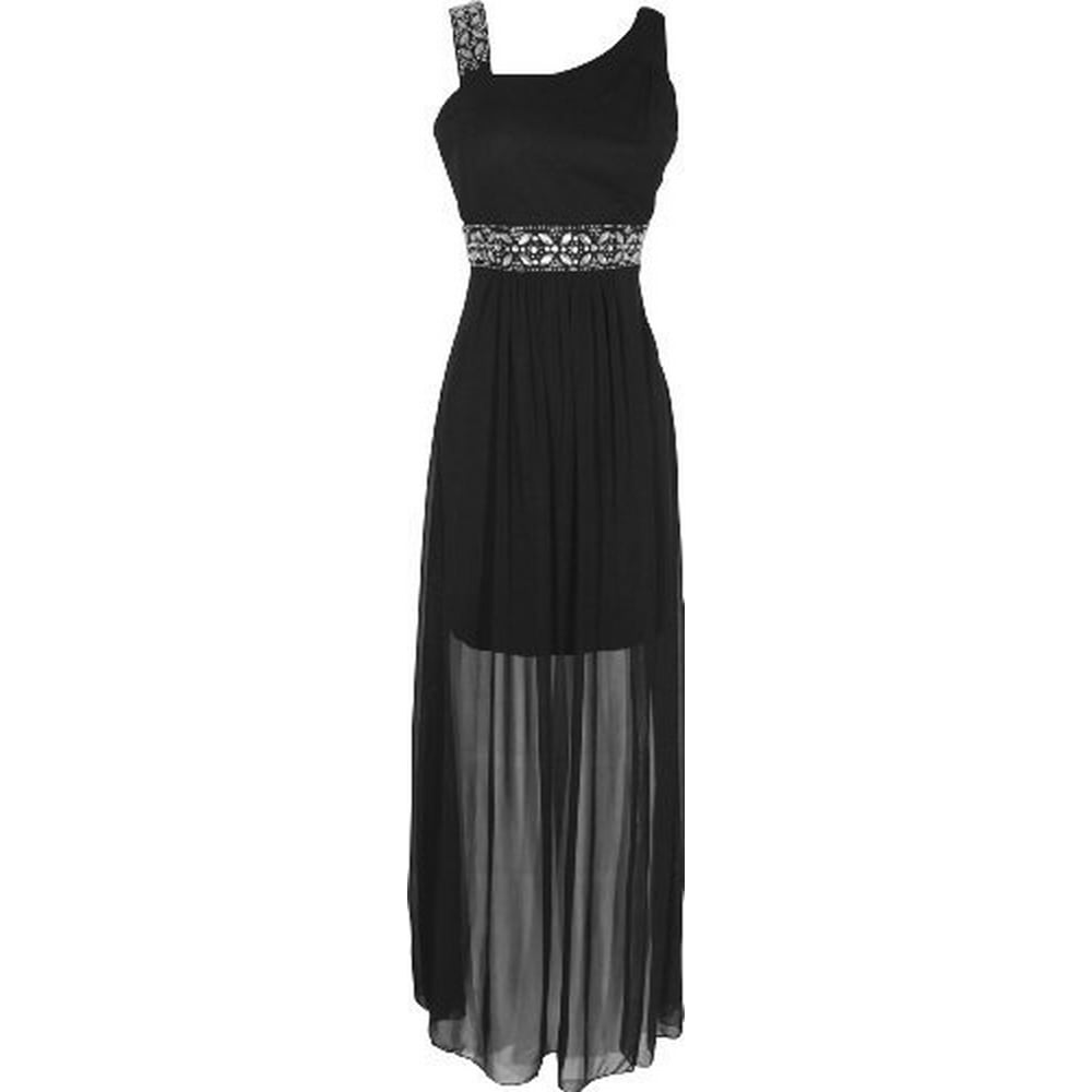 PacificPlex - Chiffon Overlay Toga Prom Dress Evening Gown - Walmart ...