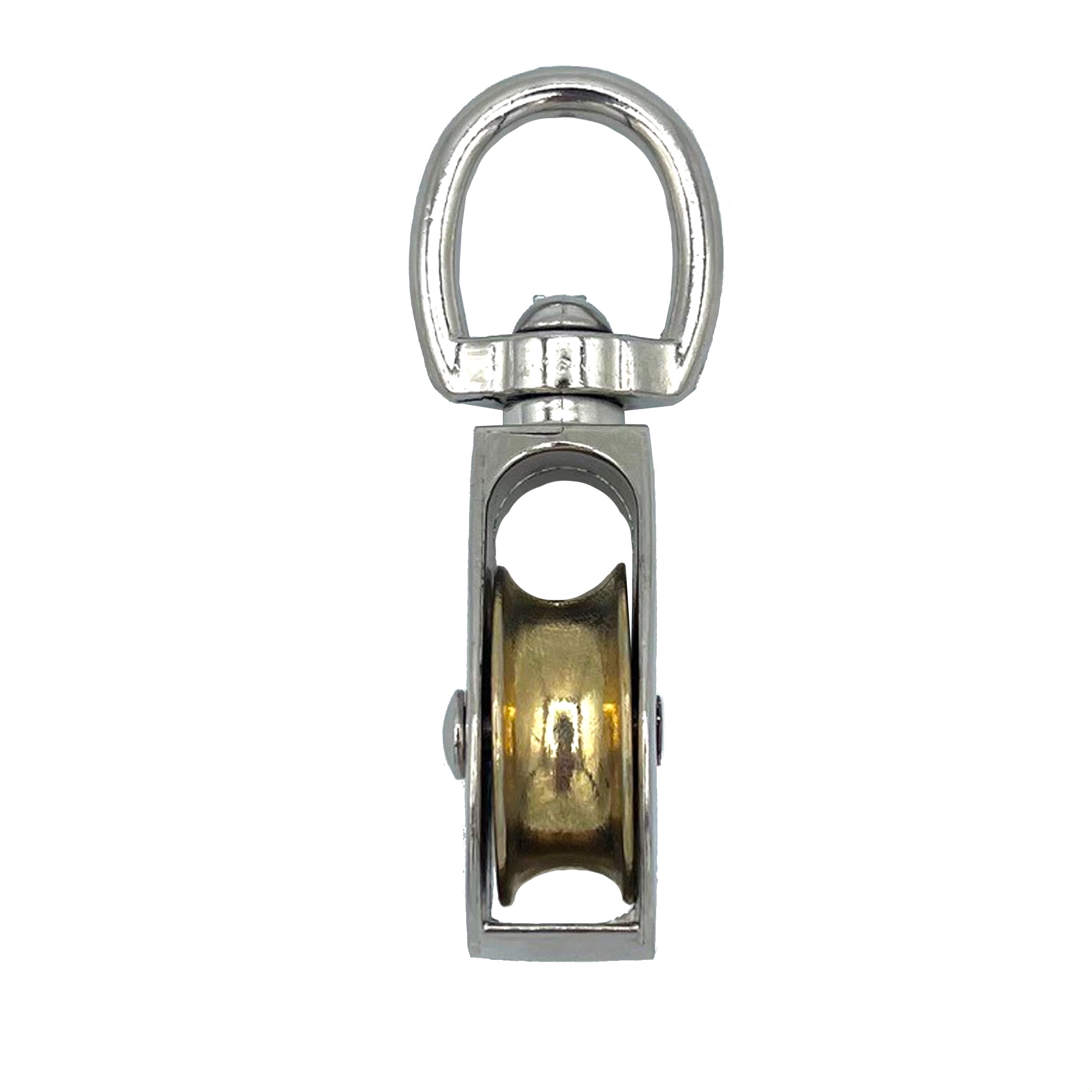 (2 pack) 1 1/4" Swivel Pulley, Zinc, Peerless Chain Company, #4730138