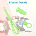 thumbnail image 3 of PATIKIL Hair Color Whisk, 2Pcs Plastic Mini Hair Coloring Mixer Hairdressing Dye Cream Stirrer Hair Care Styling Tools for Blending, Whisking, Beating, Stirring, Multifunction Use, Green, 3 of 5