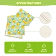 thumbnail image 5 of Sm:)e Daisy Floral Lemon Summer Table Runner 13 x 72 Inch,Healthy Fruit Watercolor Rustic Botanic Table Cover for Party Picnic Dining Room Kitchen, 5 of 6