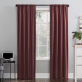 thumbnail image 4 of Sun Zero Cyrus Thermal Total Blackout Back Tab Curtain Panel, 4 of 4