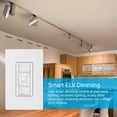 thumbnail image 4 of Interruptor de intensidad inteligente Lutron Caseta ELV+, 250 W, luz LED, color almendra, 4 of 9