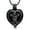Black, variant on Angel Lady Charm Locket Memorial Ash Eternity Urn Necklace for Ashes Cremation Jewelry Ashes Pendant Keepsake Jewelry for Human / Pet