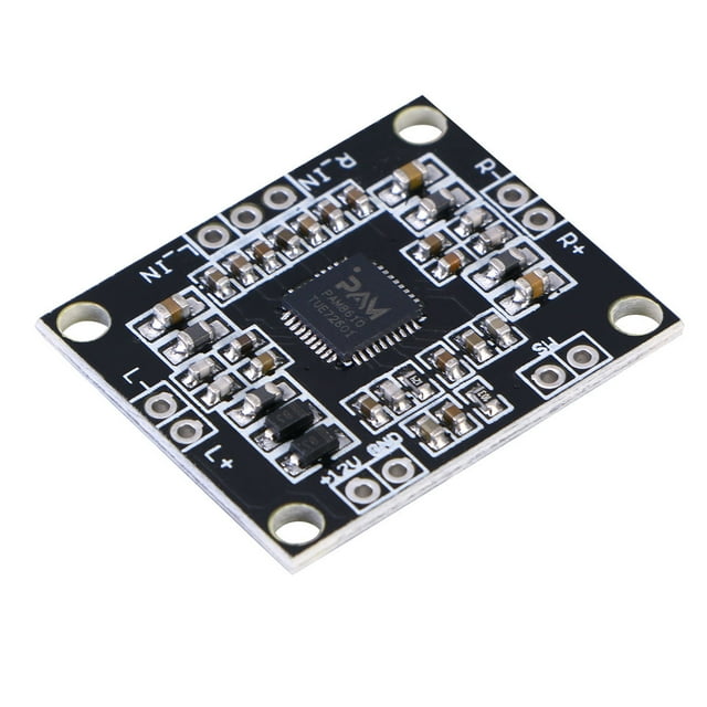 COOPHYA Digital Power Amplifier Board 1Set with Official Standard Circuit Design for Audio Amplification