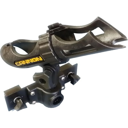Rod Holder for Lund Boat Sport Trak Gunnel System - with Cannon Rod Holder Installed