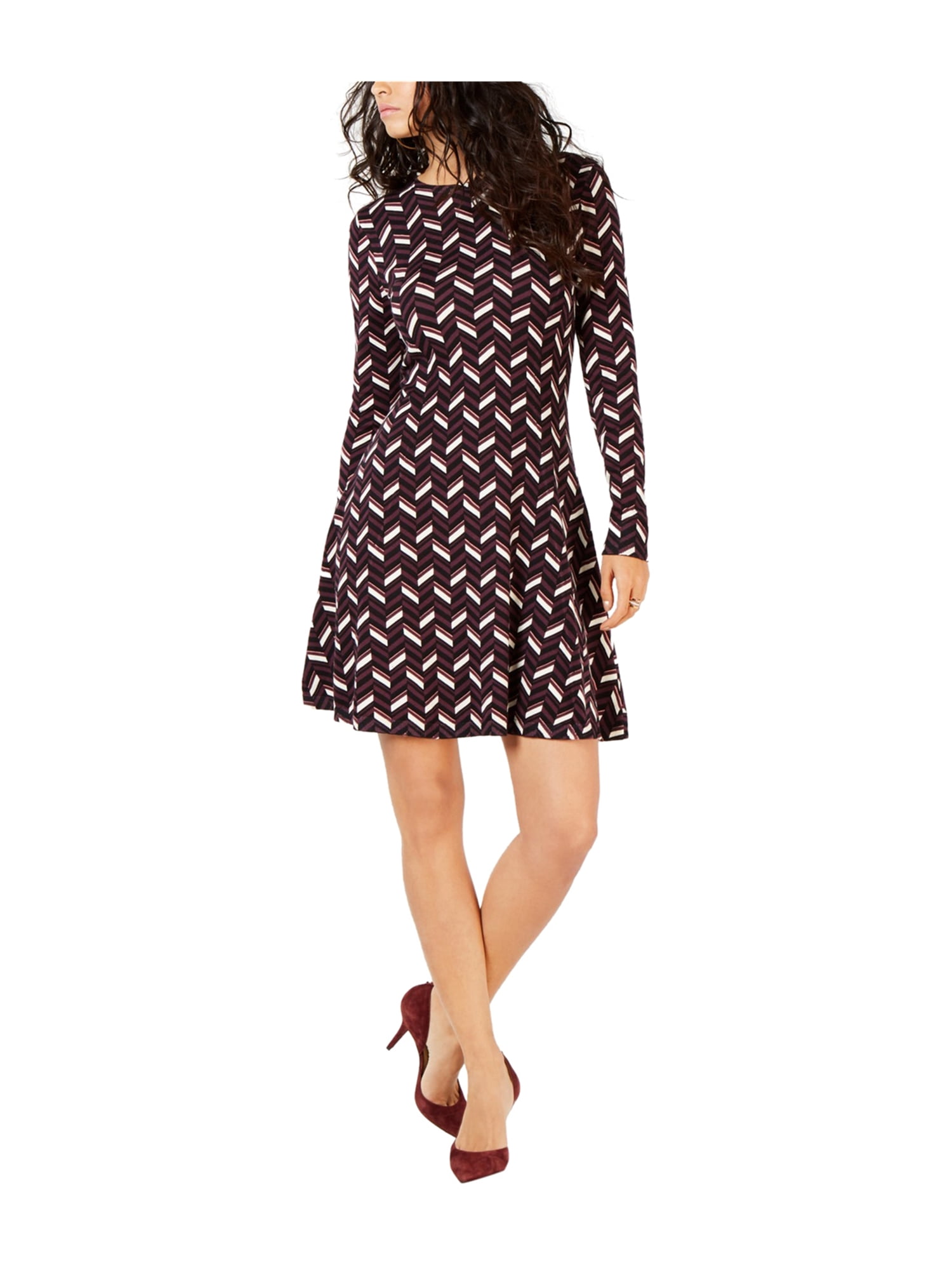 michael kors purple dress