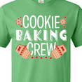 thumbnail image 4 of Inktastic Christmas Cookie Baking Crew with Oven Mitts T-Shirt, 4 of 5