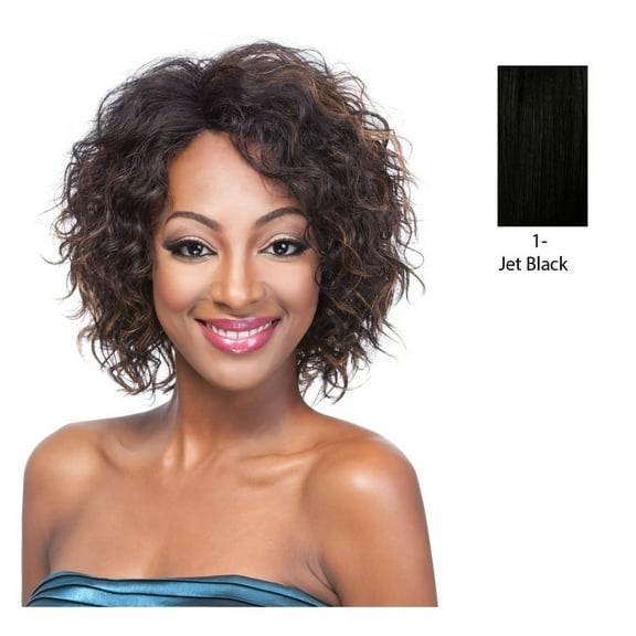 Cap Weave Human Hair Wig HH Freya,Black