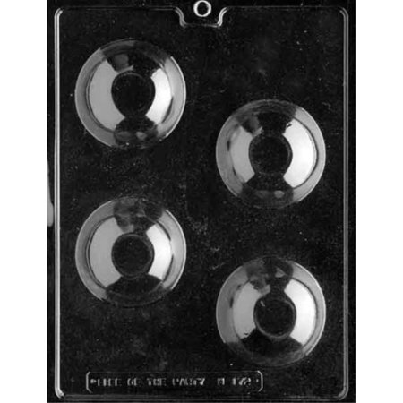 - Cybrtrayd M172 Round Dome Miscellaneous Chocolate Candy Mold